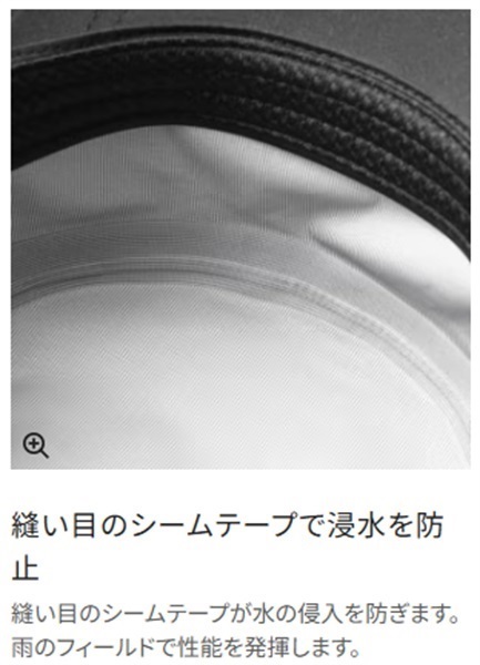 レインワークキャップ